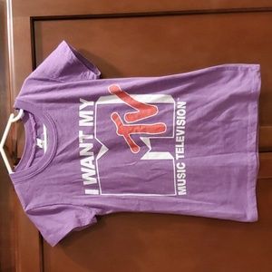MTV, girls short sleeve shirt, size medium